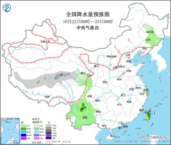 华南江南部分地区暖如9月 海南岛降雨频繁